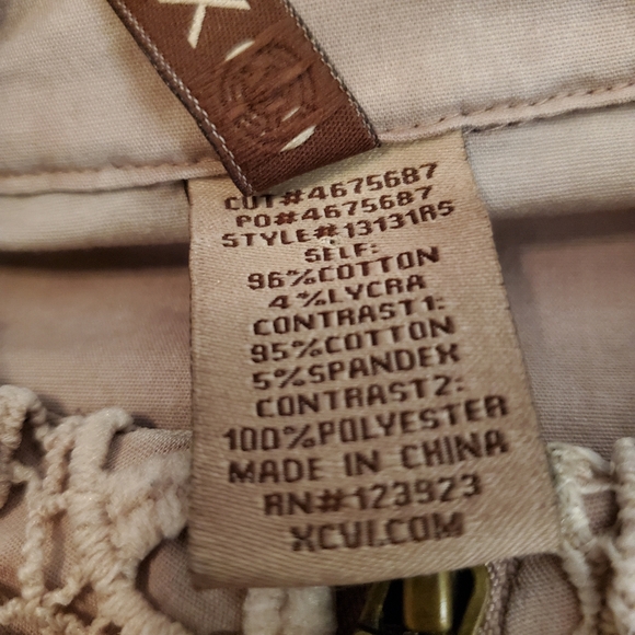 XCVI Dusty Pink Stretchy Crochet Lace Mockneck Full Zip Jacket Women's Size M - Picture 8 of 9